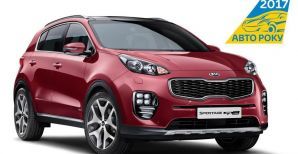 Kia Sportage признан лучшим кроссовером в Украине!