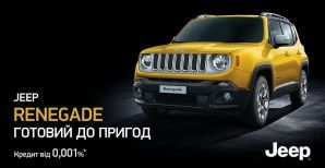 Кредитная программа для Jeep Renegade