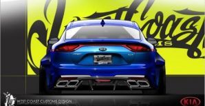 Кіа представит уникальный Stinger GT на виставке SEMA 2017
