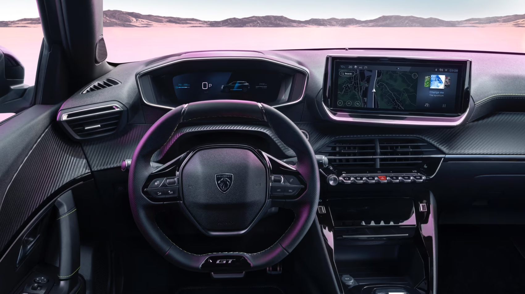 Новий Peugeot 2008 (Пежо 2008) панель i-Cockpit