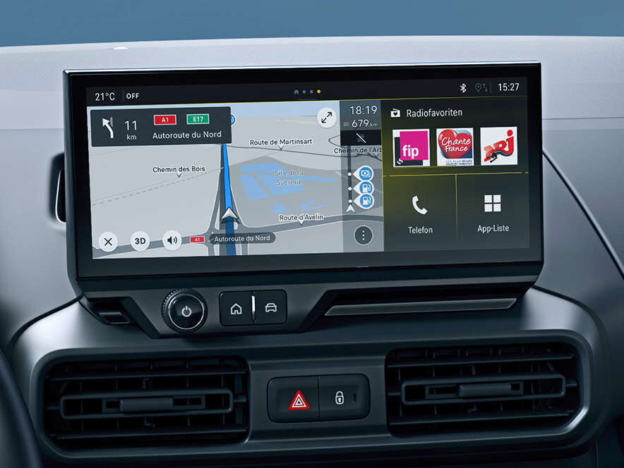 Новий Опель Комбо Навігація