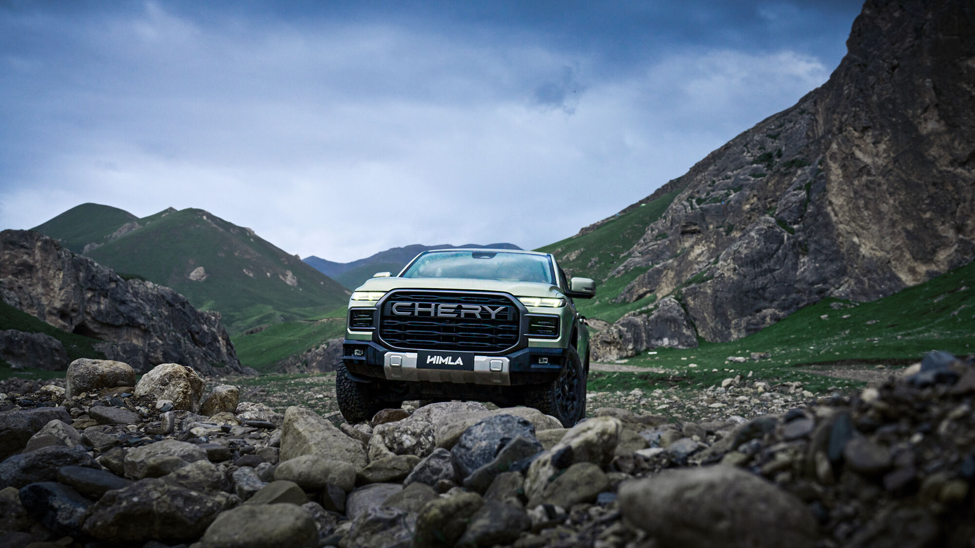 Новий повнопривідний дизельний пікап Chery Himla