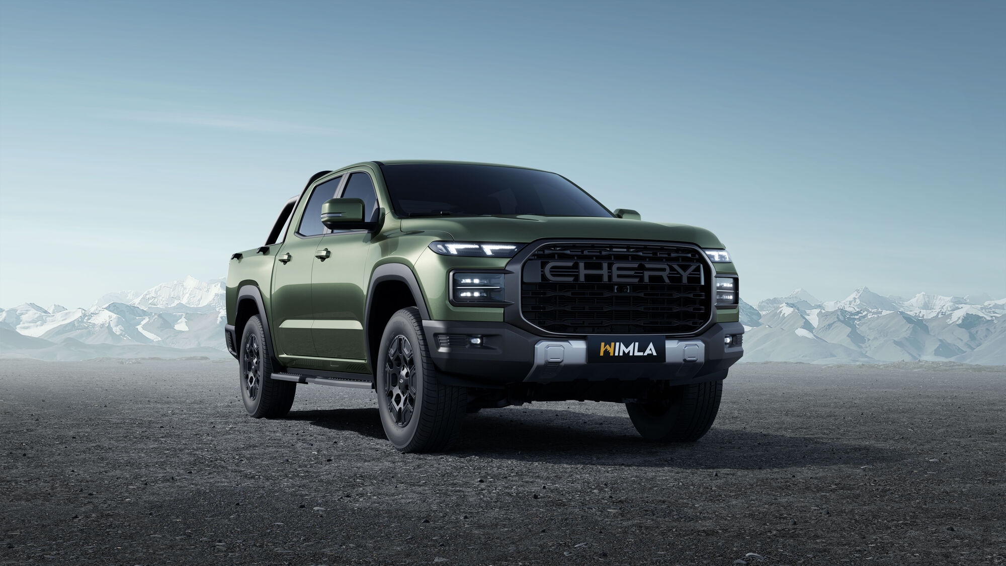 Новий повнопривідний дизельний пікап Chery Himla