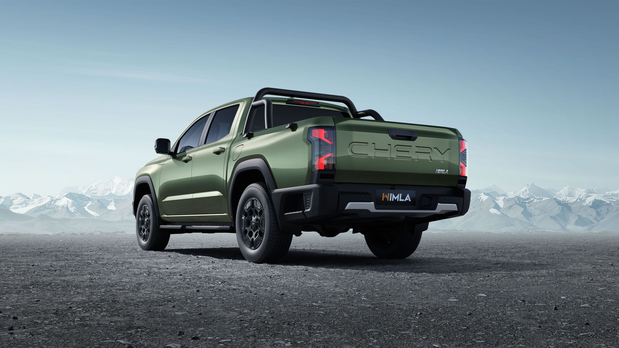 Новий повнопривідний дизельний пікап Chery Himla