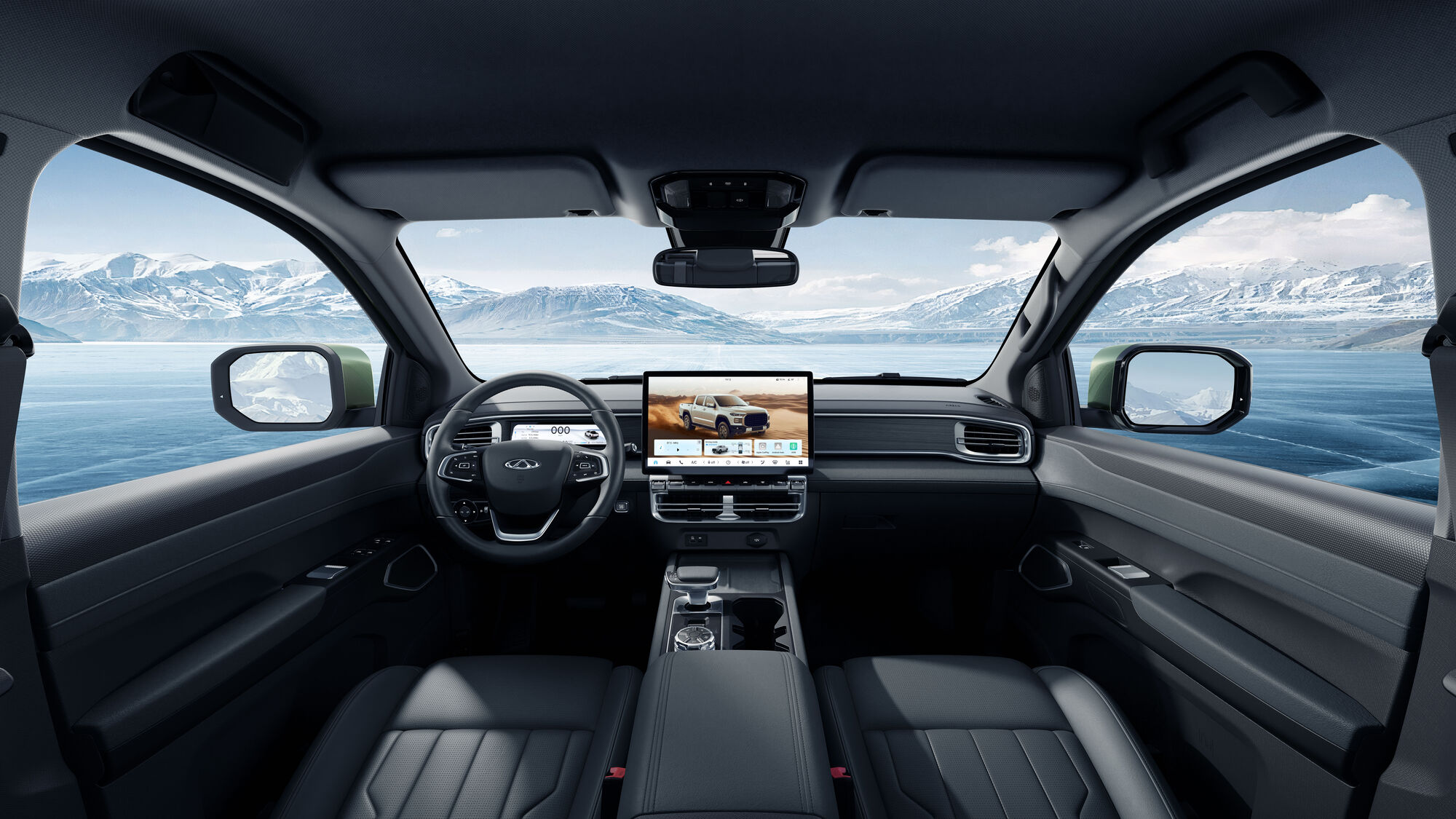 Новий повнопривідний дизельний пікап Chery Himla