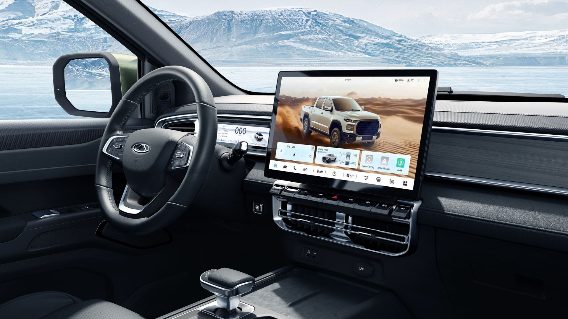 Новий повнопривідний дизельний пікап Chery Himla