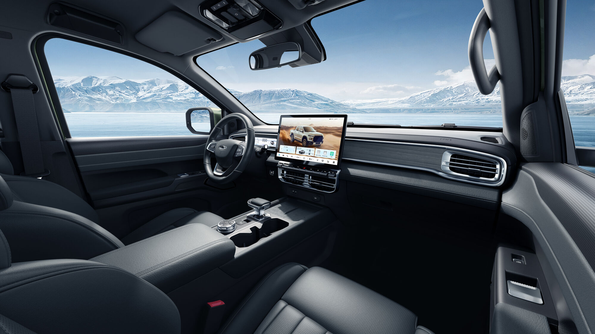 Новий повнопривідний дизельний пікап Chery Himla