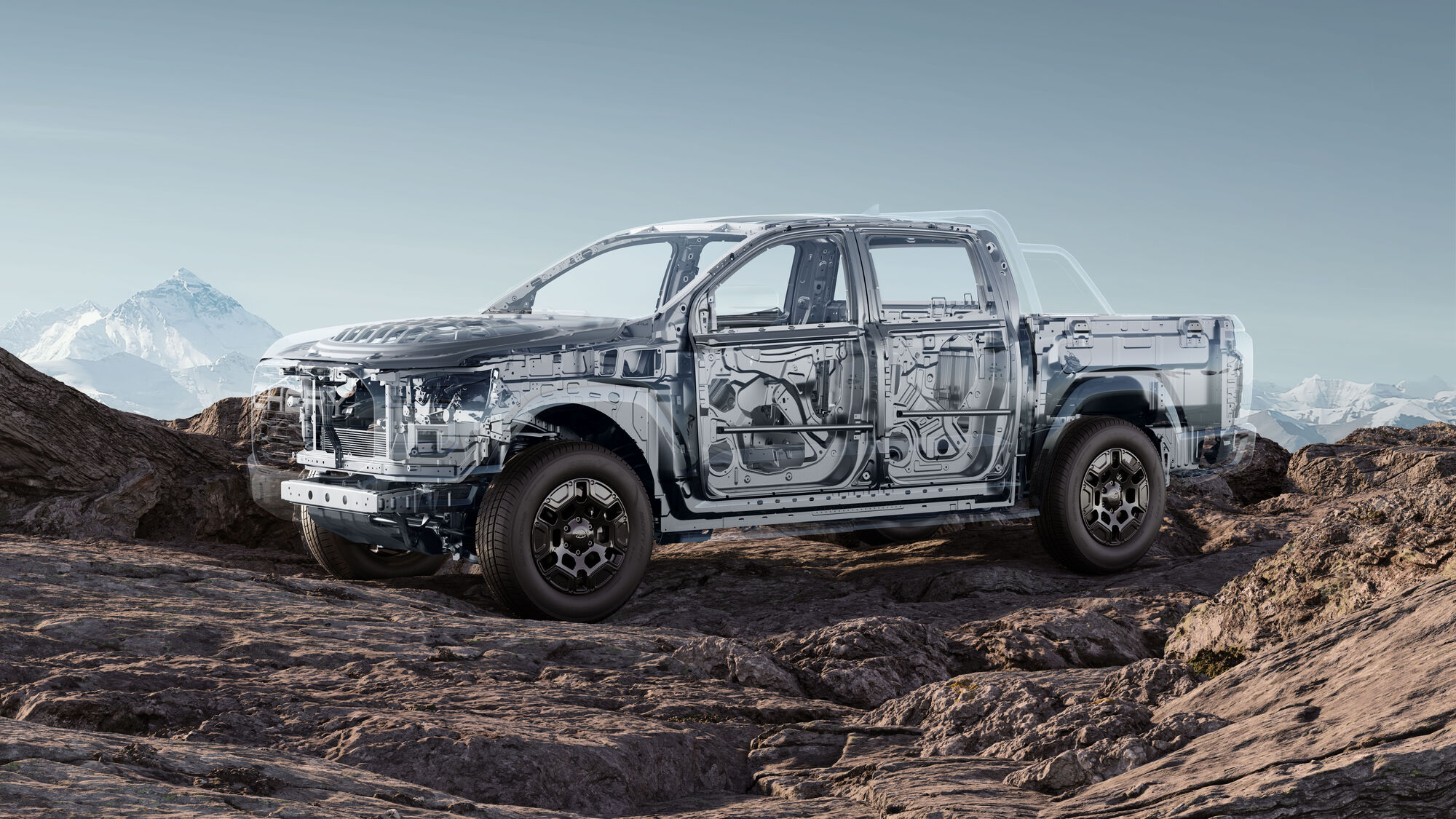 Новий повнопривідний дизельний пікап Chery Himla