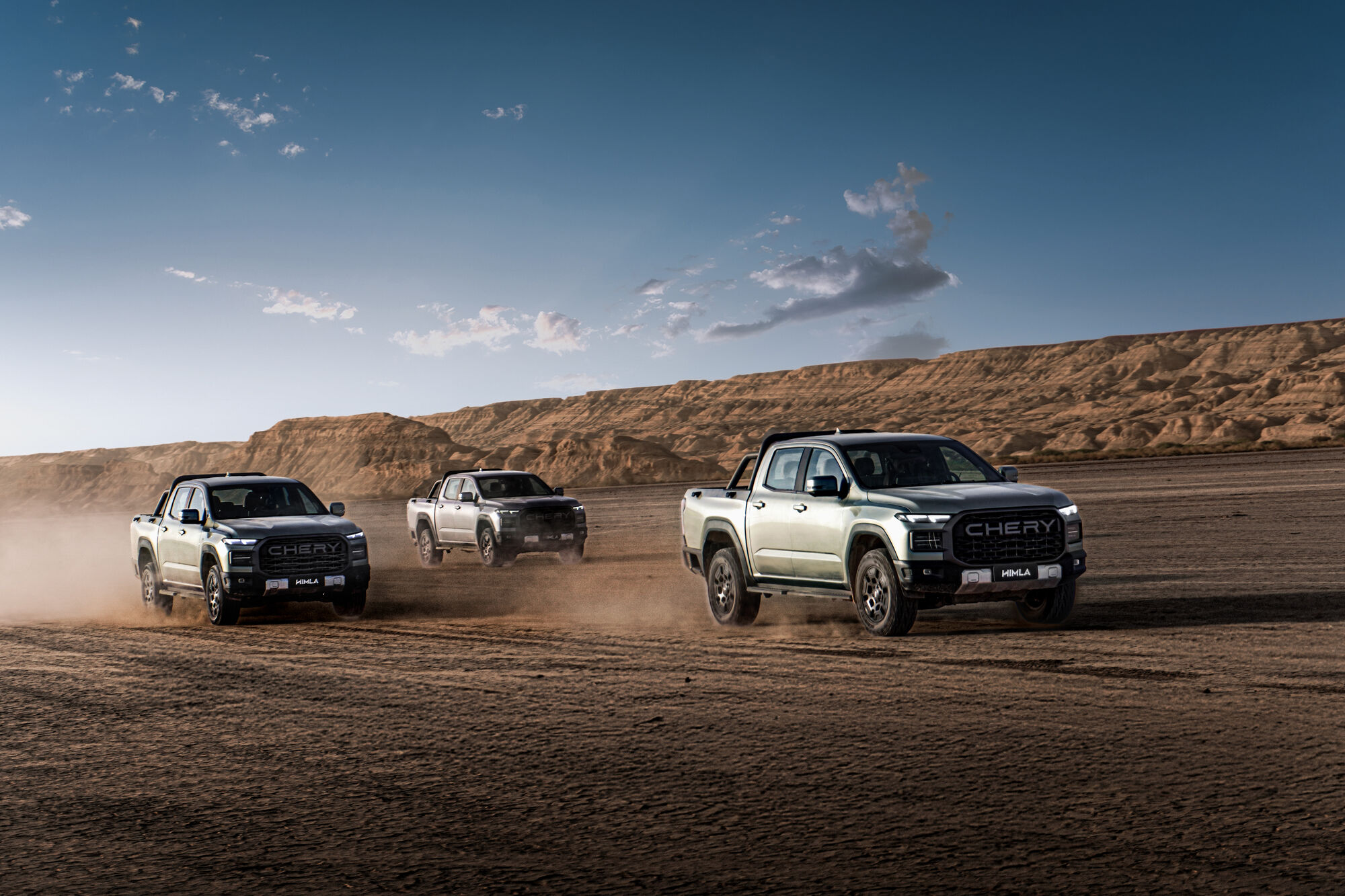 Новий повнопривідний дизельний пікап Chery Himla