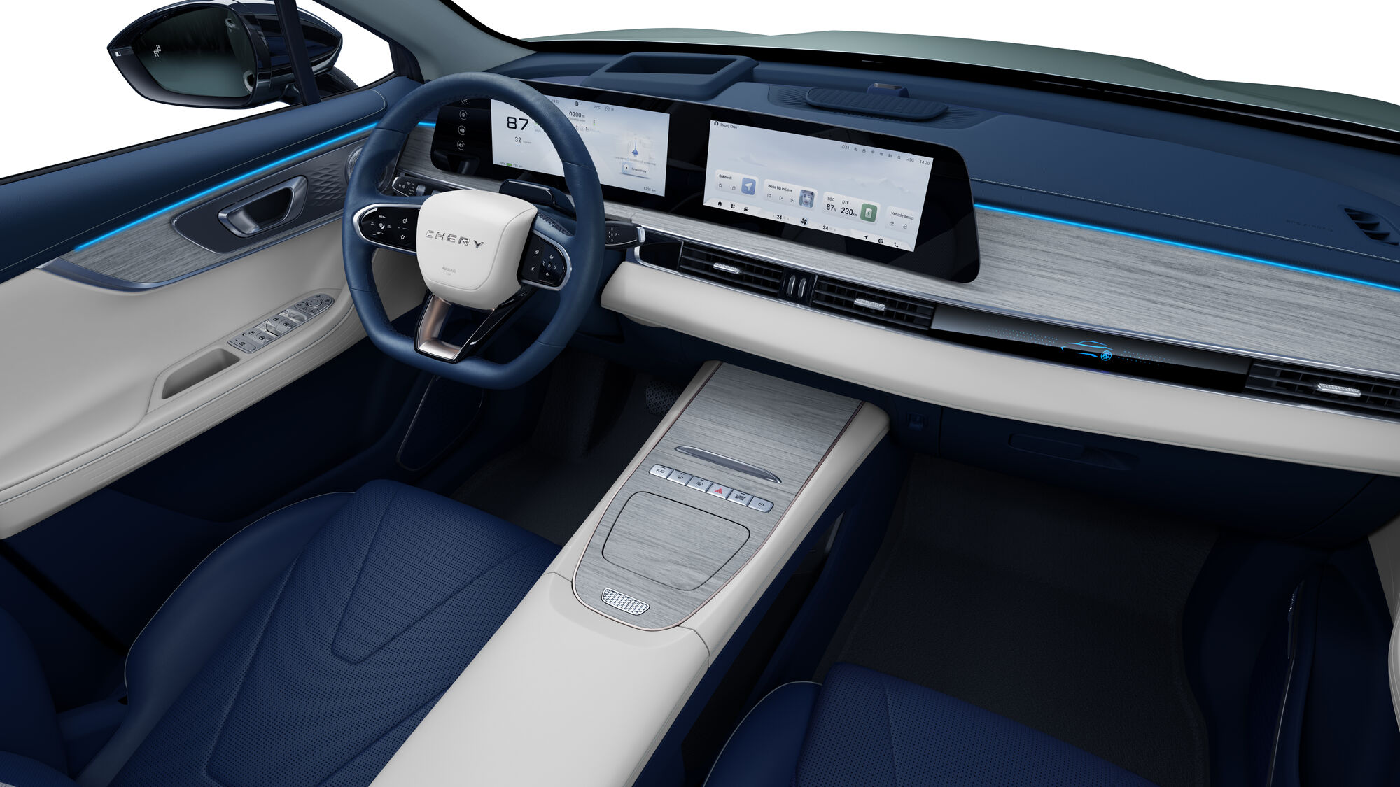 CHERY FX EV салон | УКРАВТО НА СТОЛИЧНОМУ