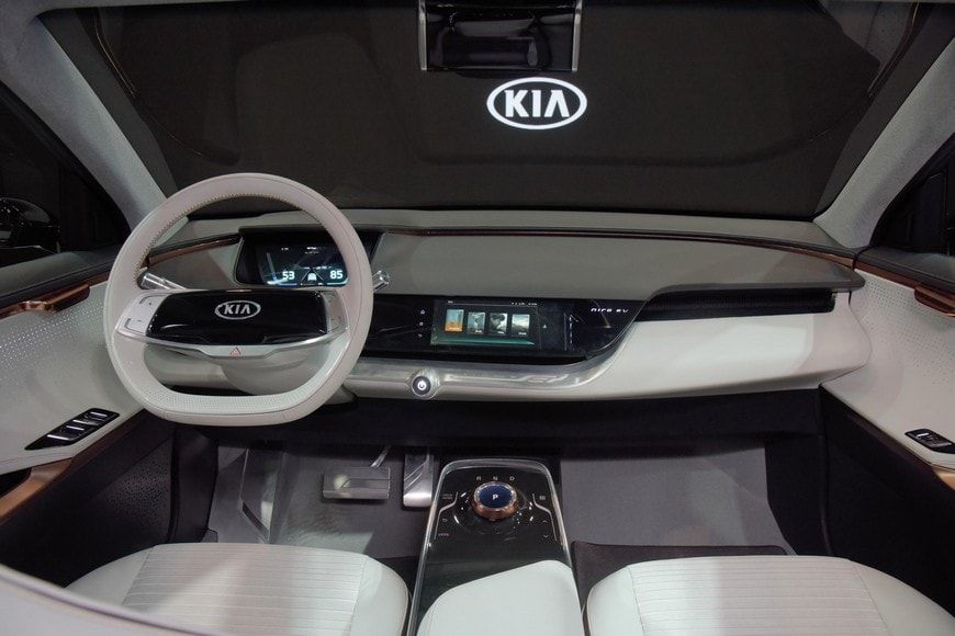 Интерьер Kia Niro EV 