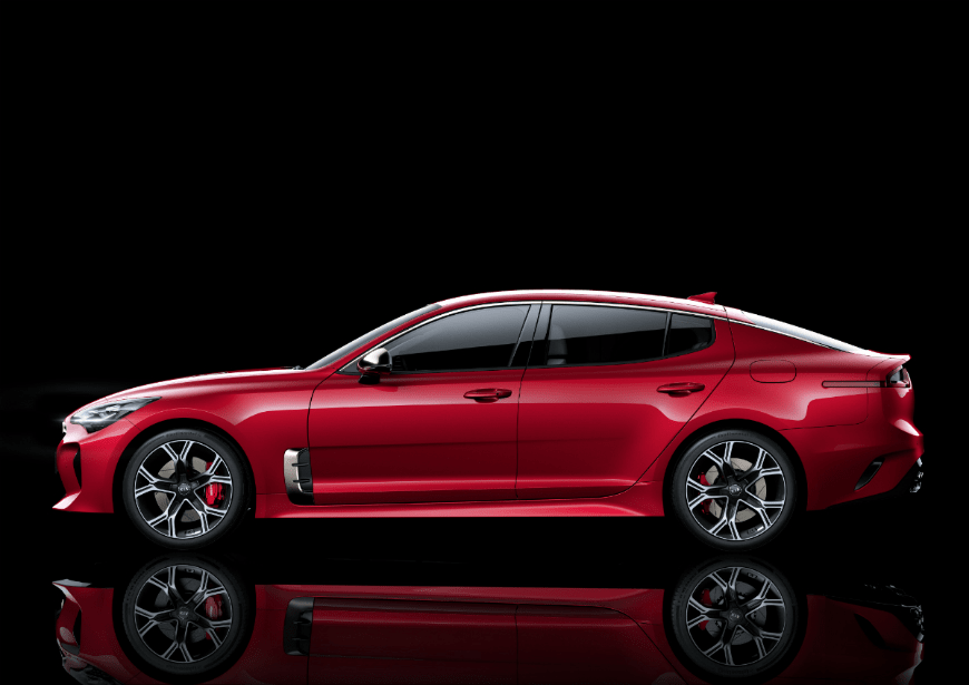 Внешний вид Kia Stinger