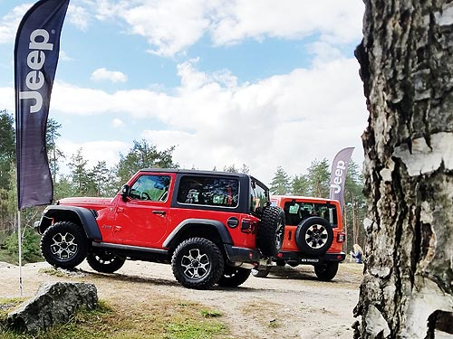 Jeep Wrangler вид сбоку