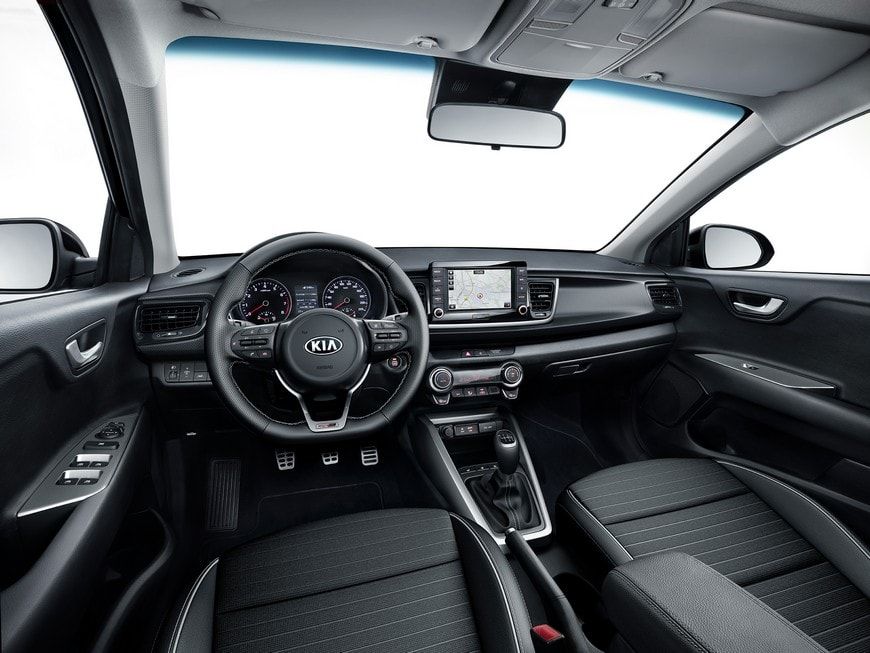 Интерьер Kia Rio GT-Line