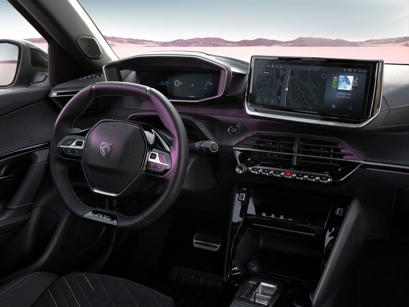 Новий PEUGEOT (ПЕЖО) 2008 салон