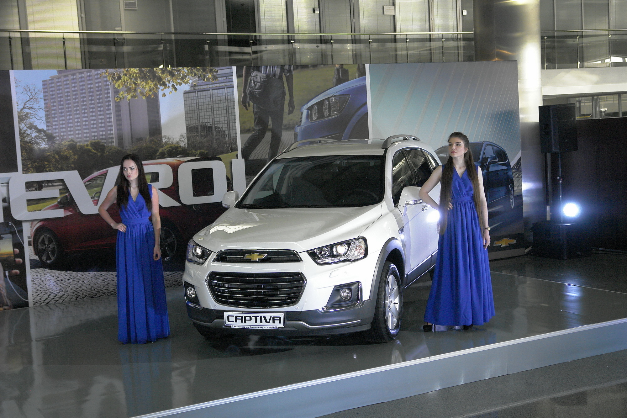 В «Автоцентре на Столичном» прошла украинская премьера Chevrolet Captiva нового поколения
