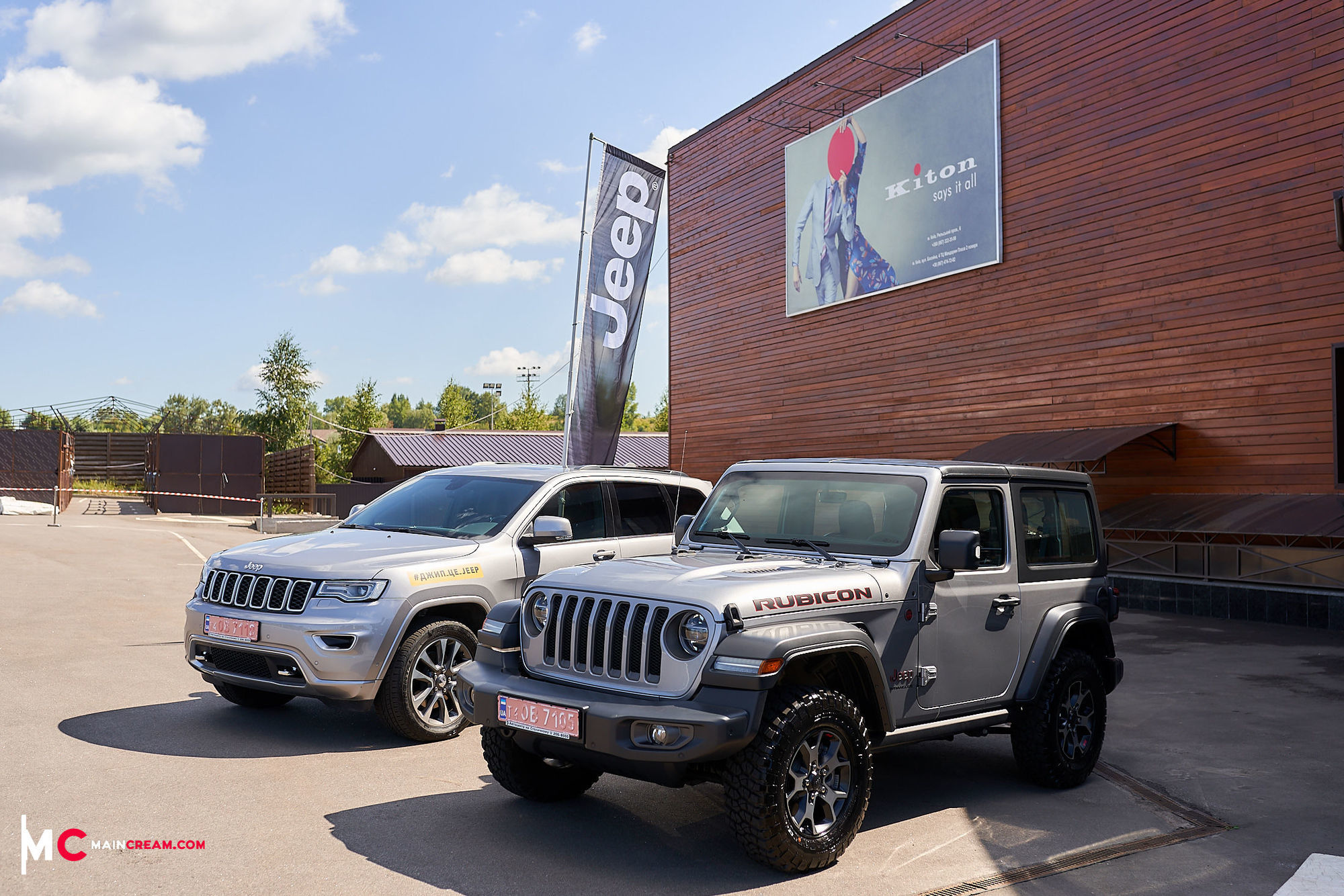 Jeep показал харизму учасникам клуба Harley Davidson в Украине.