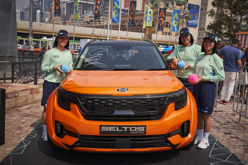 Kia Motors і Рафаель Надаль представили офіційні автомобілі Australian Open 2020