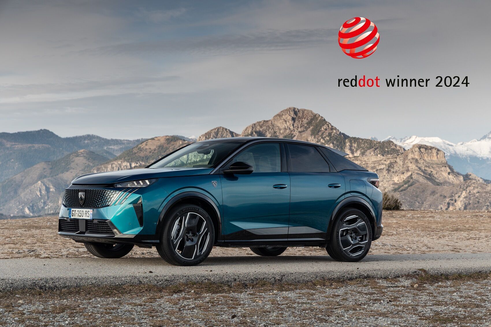 Новий PEUGEOT Е-3008 – переможець Red Dot Award 2024