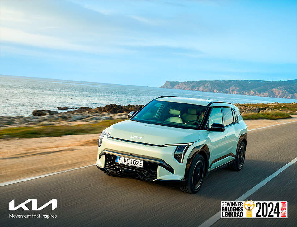 Kia EV3 победила в категории «Лучшая цена» на премии «Золотой руль 2024»